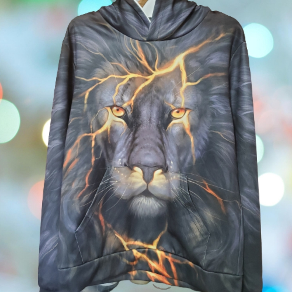 Pullover hoodie-fleece sweatshirt